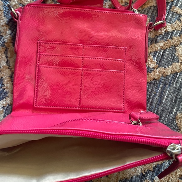 Nine West Hot Pink Shoulder Purse - Picture 2 of 5